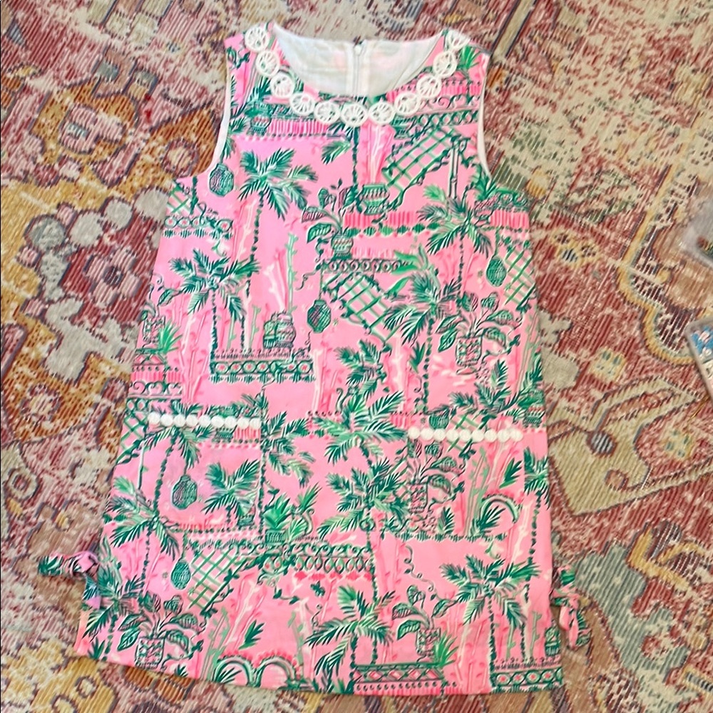 Tropical Pink Sleeveless Kids dress